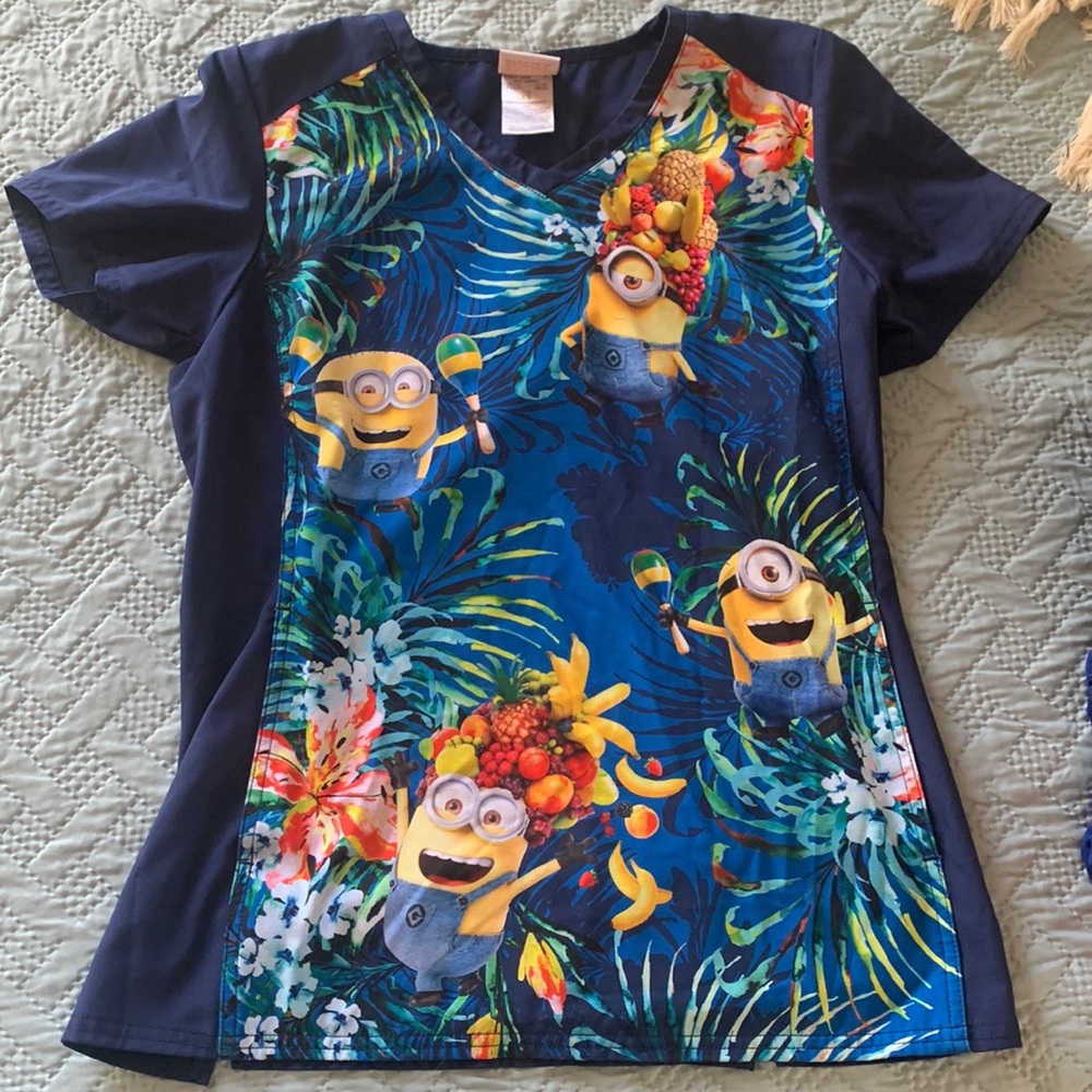Minions scrub tub size XS EUC